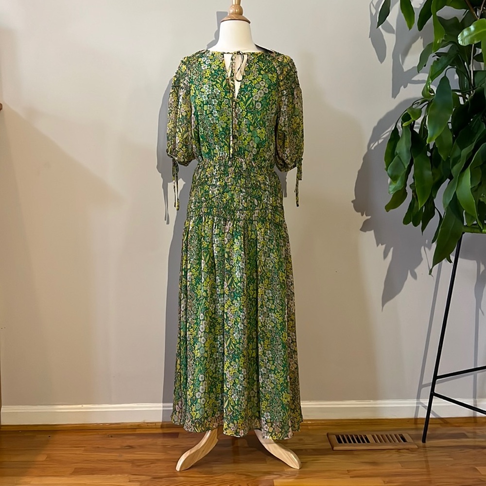 NWT Floral Green Ted Baker Dress